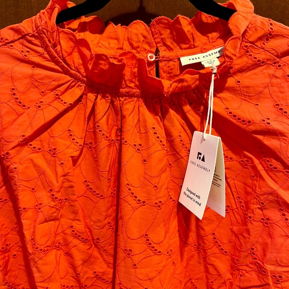 Free Assembly ruffle mini dress, size XXL, NWT - Picture 2 of 4